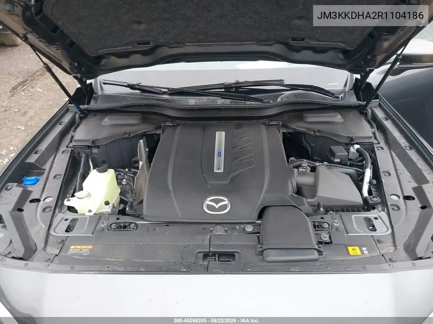 2024 Mazda Cx-90 Phev Premium VIN: JM3KKDHA2R1104186 Lot: 45398205