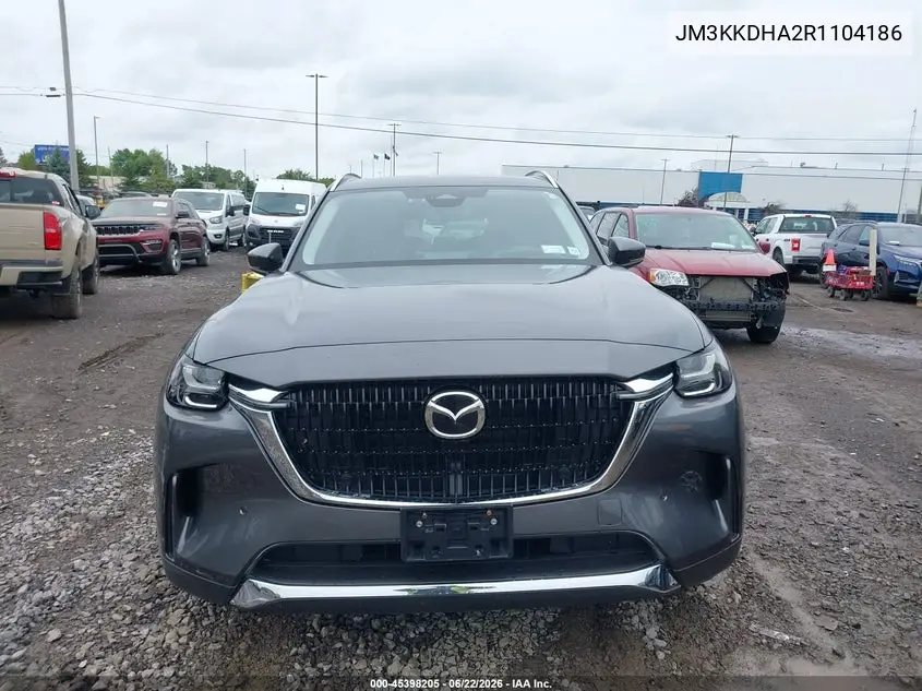 2024 Mazda Cx-90 Phev Premium VIN: JM3KKDHA2R1104186 Lot: 45398205