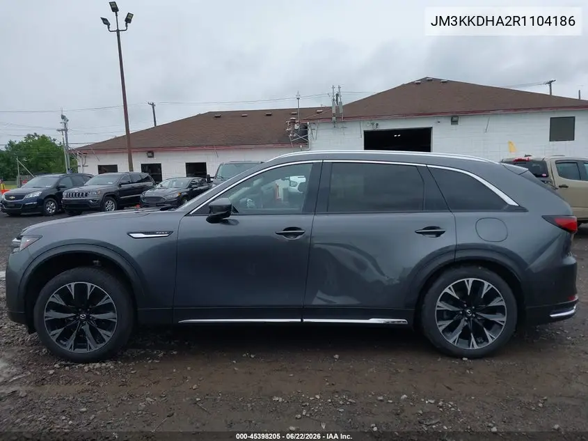 2024 Mazda Cx-90 Phev Premium VIN: JM3KKDHA2R1104186 Lot: 45398205