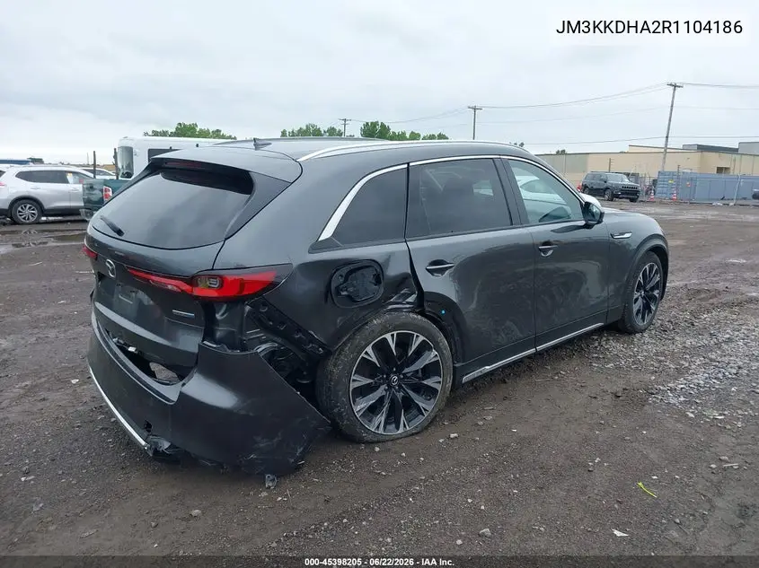 2024 Mazda Cx-90 Phev Premium VIN: JM3KKDHA2R1104186 Lot: 45398205