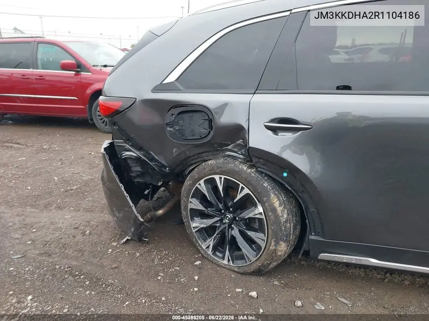 2024 Mazda Cx-90 Phev Premium VIN: JM3KKDHA2R1104186 Lot: 45398205