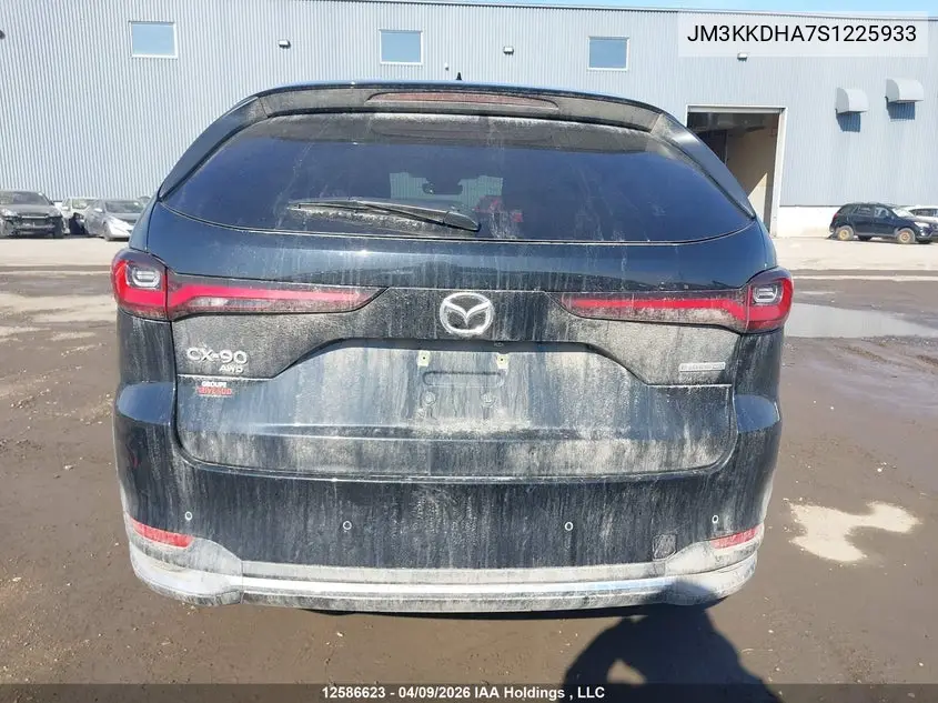 2025 Mazda Cx-90 Phev Gt VIN: JM3KKDHA7S1225933 Lot: 12586623