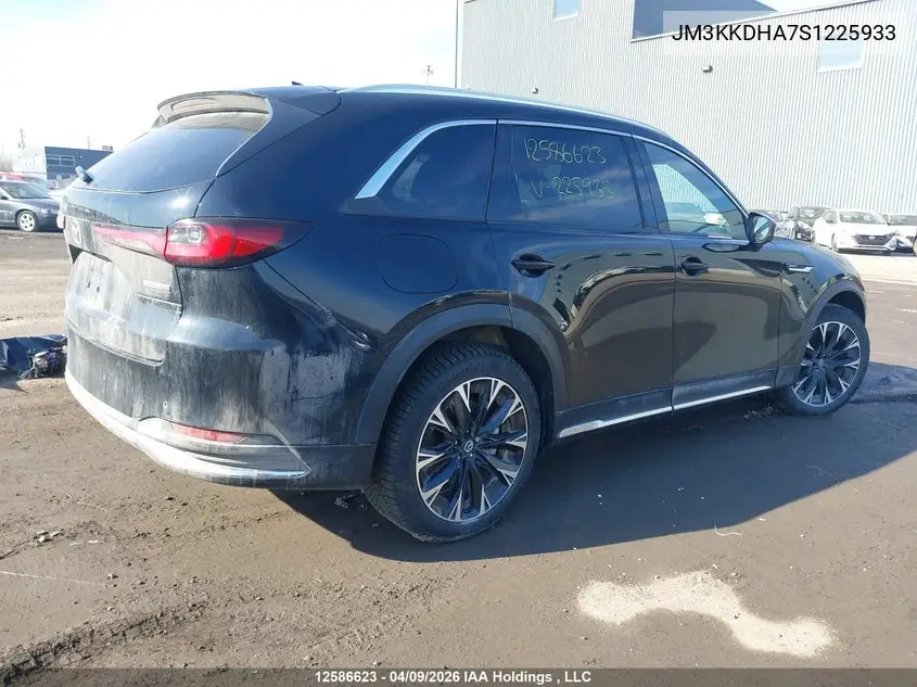 2025 Mazda Cx-90 Phev Gt VIN: JM3KKDHA7S1225933 Lot: 12586623