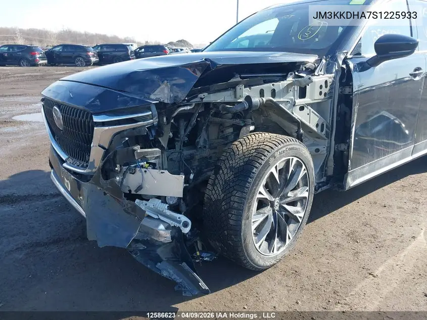 2025 Mazda Cx-90 Phev Gt VIN: JM3KKDHA7S1225933 Lot: 12586623