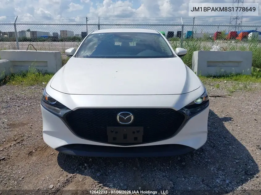 2025 Mazda Mazda3 VIN: JM1BPAKM8S1778649 Lot: 12642233