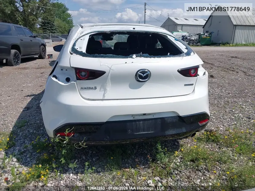 2025 Mazda Mazda3 VIN: JM1BPAKM8S1778649 Lot: 12642233