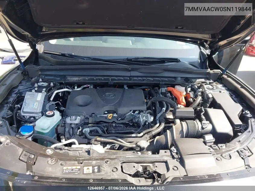 2025 Mazda Cx-50 Hybrid Gs-L/Kuro VIN: 7MMVAACW0SN119844 Lot: 12646957