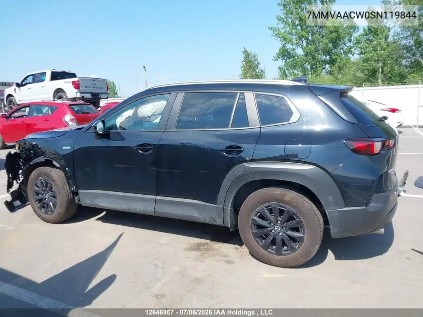 2025 Mazda Cx-50 Hybrid Gs-L/Kuro VIN: 7MMVAACW0SN119844 Lot: 12646957
