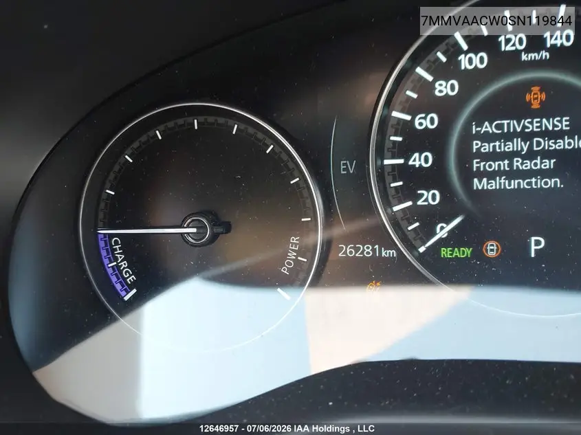 2025 Mazda Cx-50 Hybrid Gs-L/Kuro VIN: 7MMVAACW0SN119844 Lot: 12646957