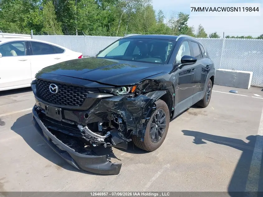 2025 Mazda Cx-50 Hybrid Gs-L/Kuro VIN: 7MMVAACW0SN119844 Lot: 12646957