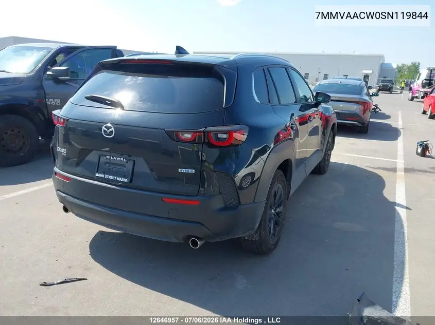 2025 Mazda Cx-50 Hybrid Gs-L/Kuro VIN: 7MMVAACW0SN119844 Lot: 12646957