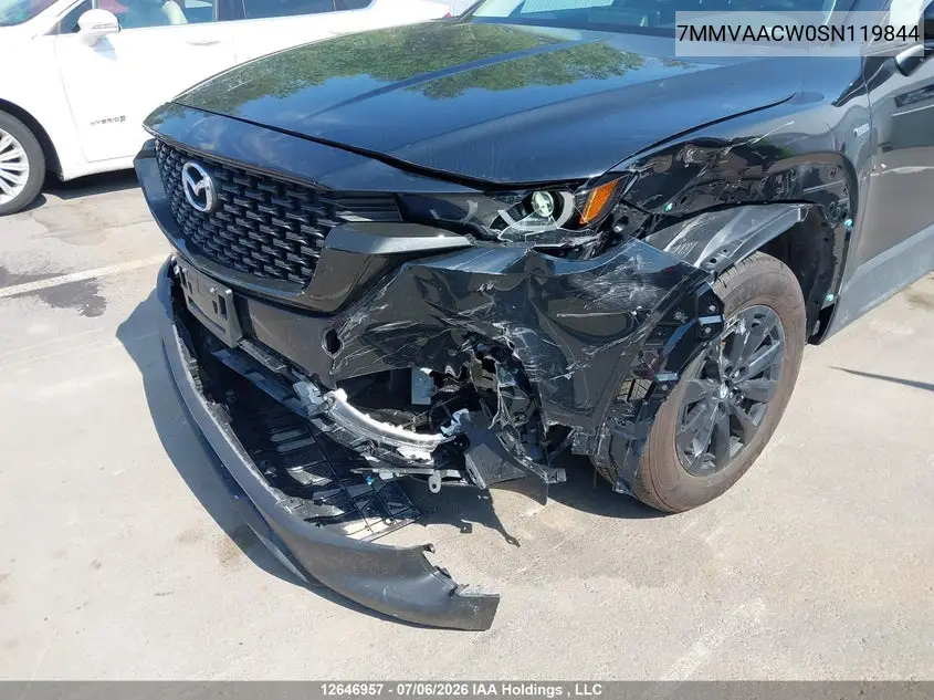 2025 Mazda Cx-50 Hybrid Gs-L/Kuro VIN: 7MMVAACW0SN119844 Lot: 12646957