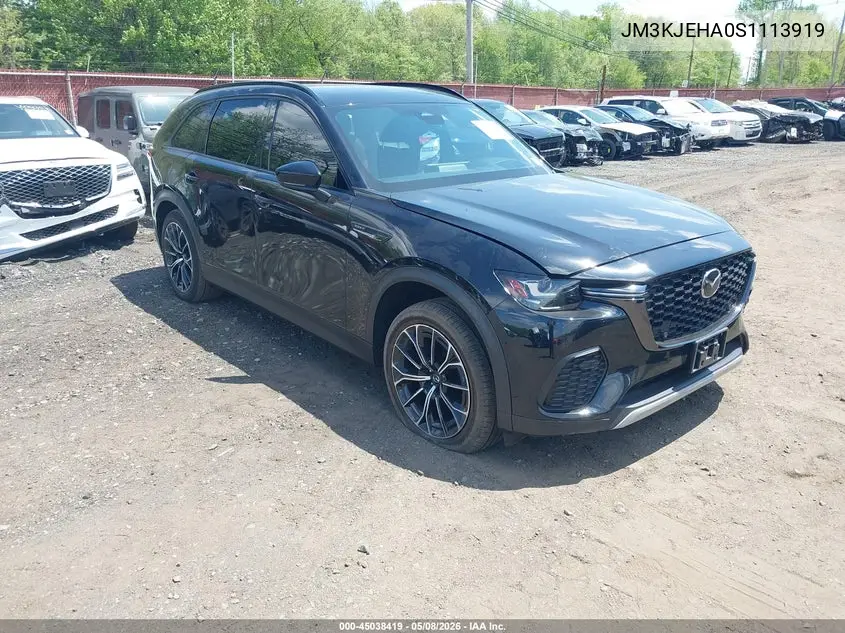 2025 Mazda Cx-70 Phev Premium Plus Package VIN: JM3KJEHA0S1113919 Lot: 45038419