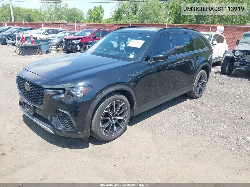 2025 Mazda Cx-70 Phev Premium Plus Package VIN: JM3KJEHA0S1113919 Lot: 45038419