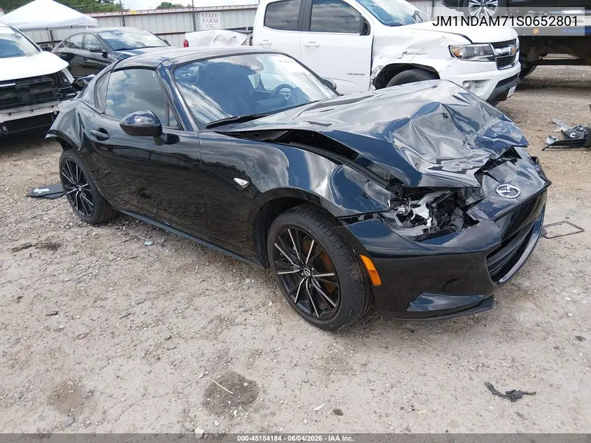 2025 Mazda Mx-5 Miata Rf Grand Touring VIN: JM1NDAM71S0652801 Lot: 45184184