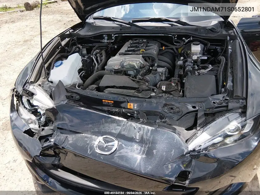 2025 Mazda Mx-5 Miata Rf Grand Touring VIN: JM1NDAM71S0652801 Lot: 45184184