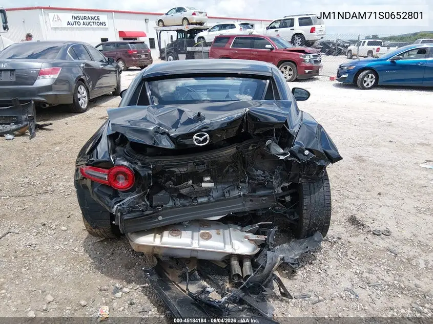 2025 Mazda Mx-5 Miata Rf Grand Touring VIN: JM1NDAM71S0652801 Lot: 45184184