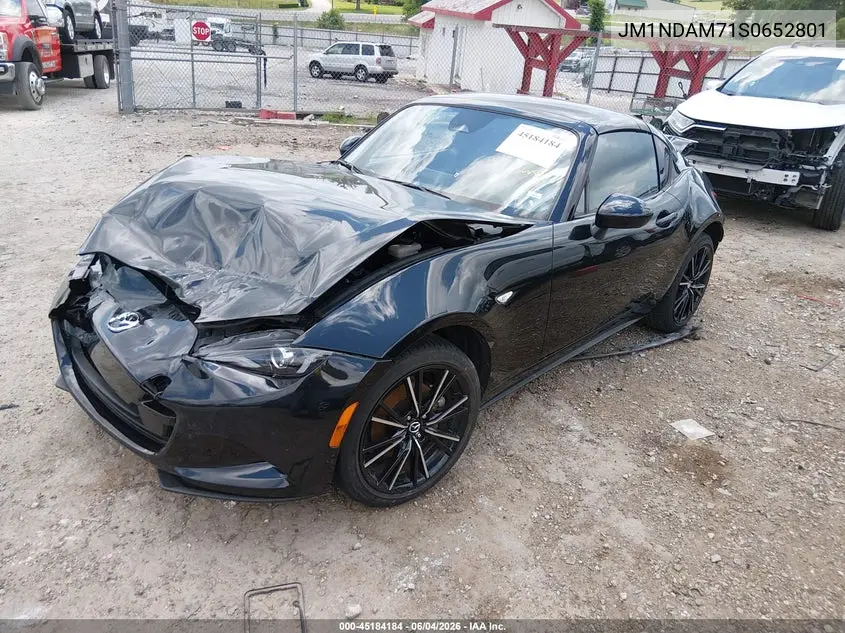 2025 Mazda Mx-5 Miata Rf Grand Touring VIN: JM1NDAM71S0652801 Lot: 45184184