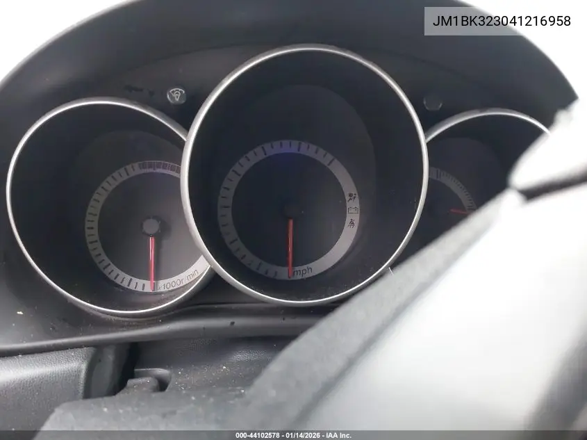 JM1BK323041216958 2004 Mazda Mazda3 S