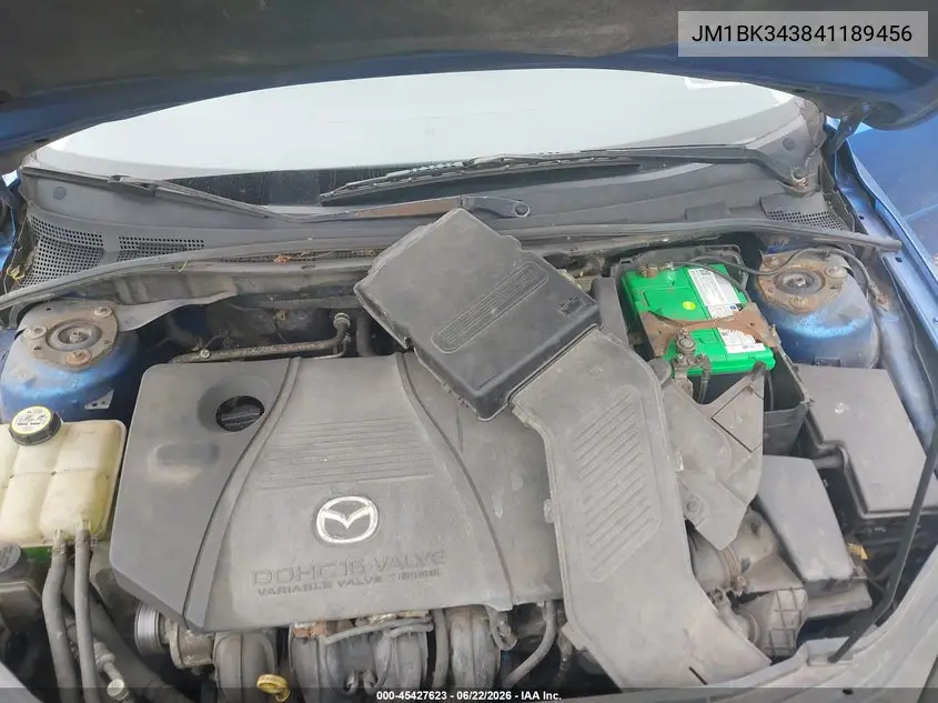 2004 Mazda Mazda3 S VIN: JM1BK343841189456 Lot: 45427623