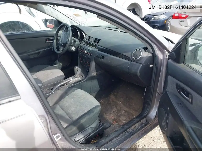 JM1BK32F161404224 2006 Mazda Mazda3 I