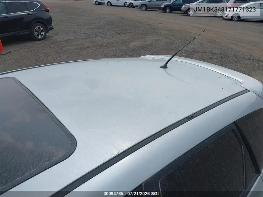 2007 Mazda 3 Hatchback VIN: JM1BK343171771323 Lot: 30094765