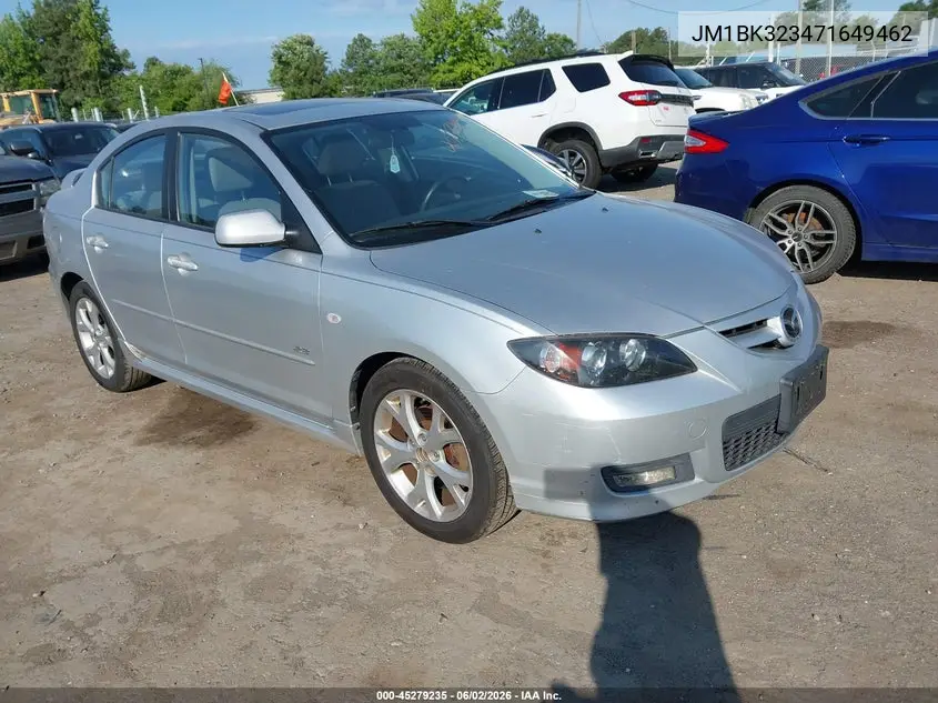 2007 Mazda Mazda3 S Touring VIN: JM1BK323471649462 Lot: 45279235