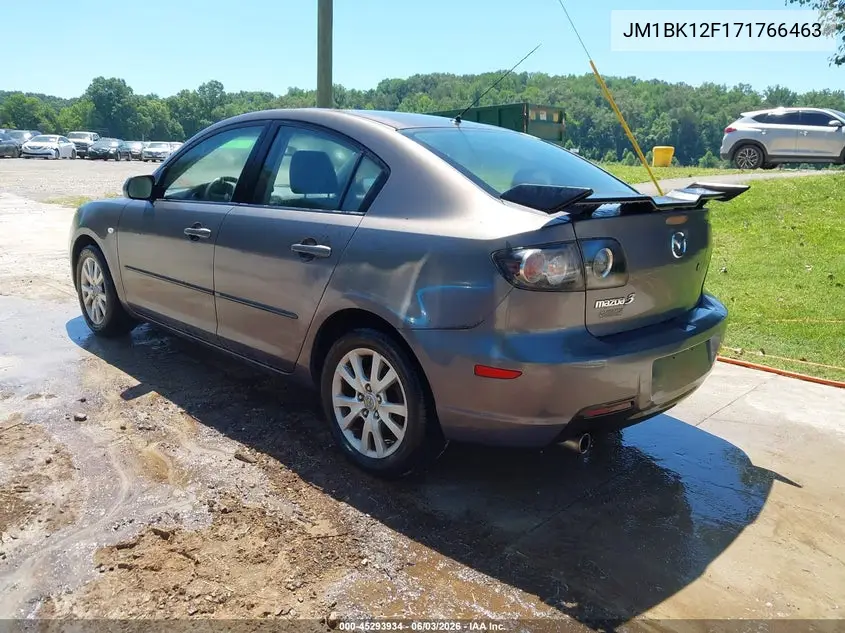 2007 Mazda Mazda3 I VIN: JM1BK12F171766463 Lot: 45293934