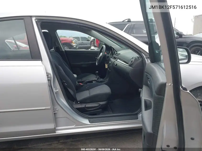 2007 Mazda Mazda3 I Sport VIN: JM1BK12F571612516 Lot: 45329291