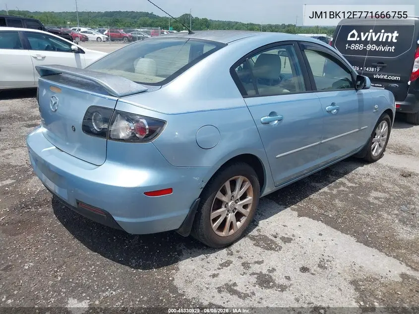 2007 Mazda Mazda3 I VIN: JM1BK12F771666755 Lot: 45330929