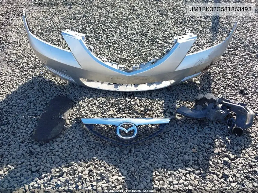 JM1BK32G581863493 2008 Mazda Mazda3 I
