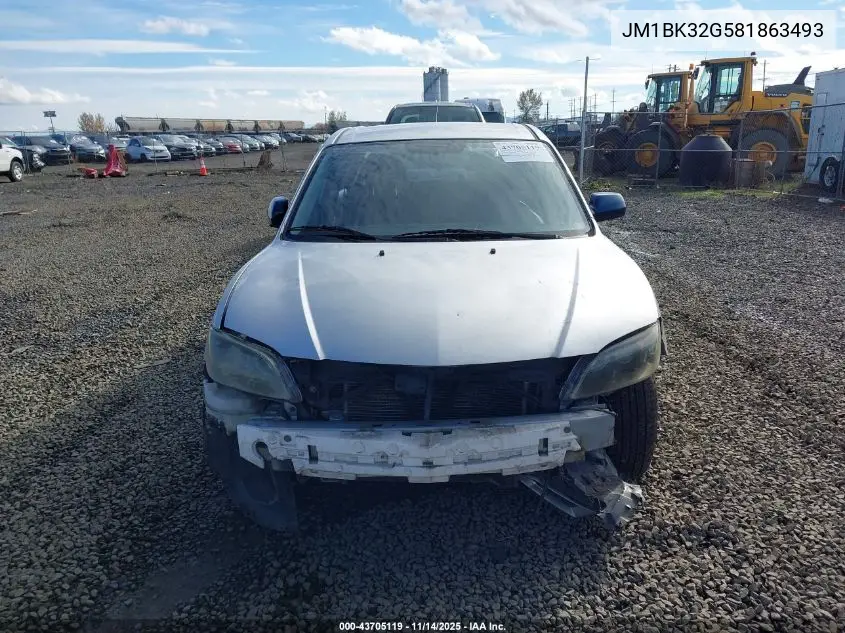 JM1BK32G581863493 2008 Mazda Mazda3 I