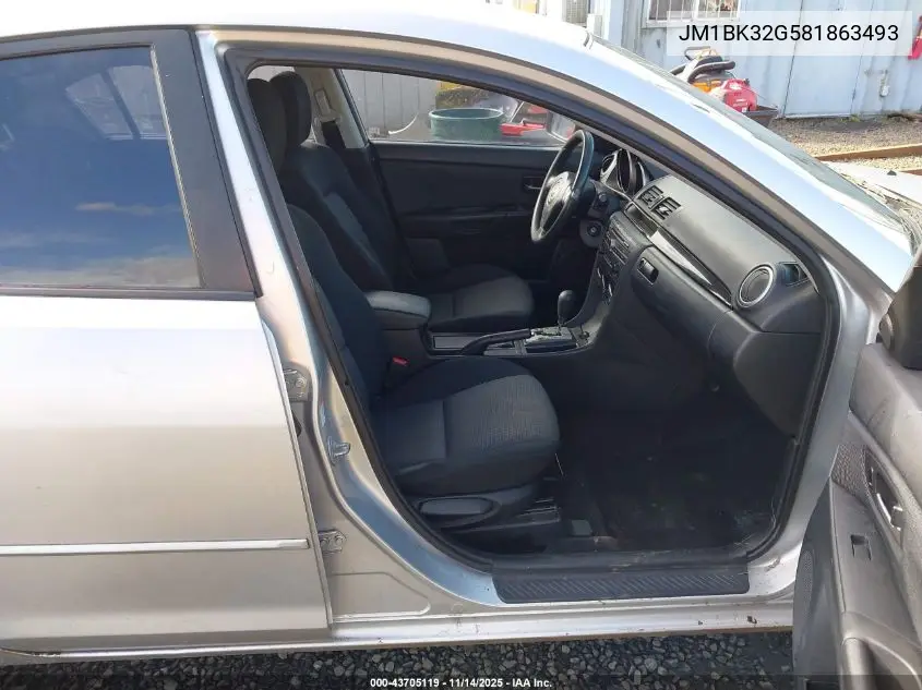 JM1BK32G581863493 2008 Mazda Mazda3 I