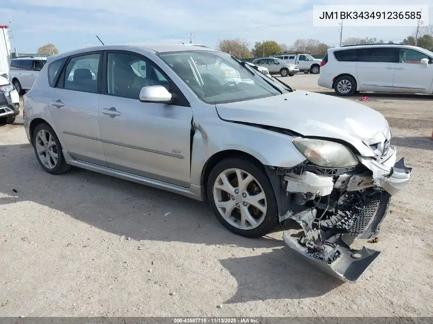JM1BK343491236585 2009 Mazda Mazda3 S Touring