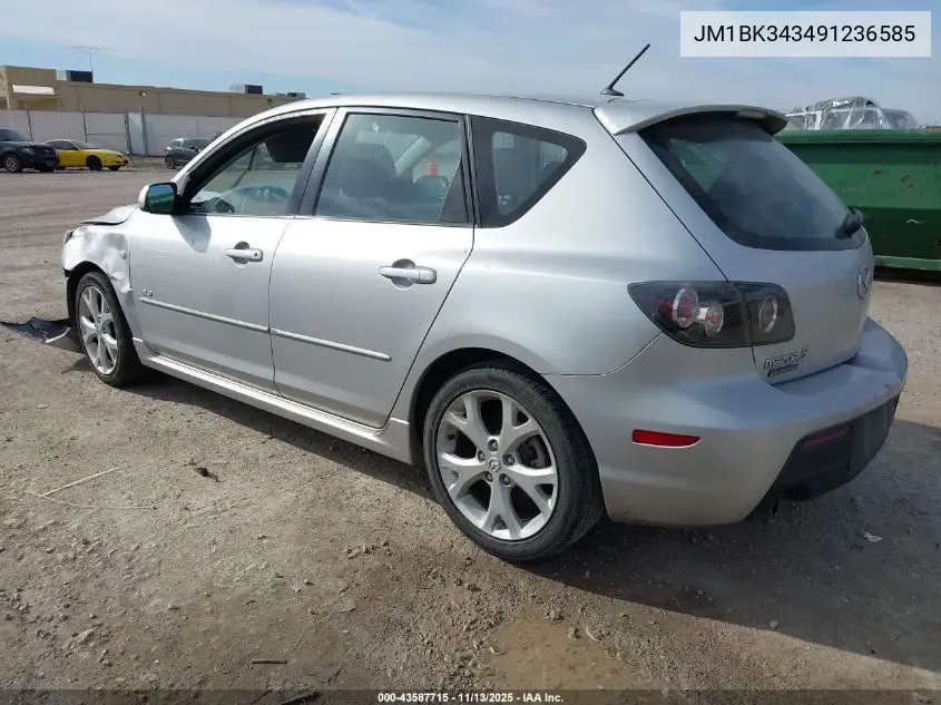 JM1BK343491236585 2009 Mazda Mazda3 S Touring