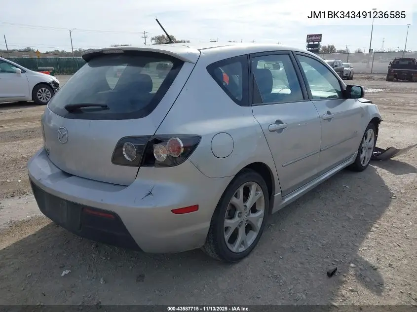 JM1BK343491236585 2009 Mazda Mazda3 S Touring