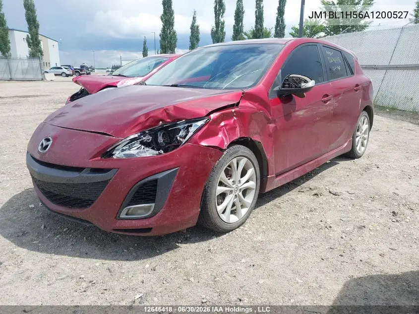 2010 Mazda Mazda3 Gs/Gt VIN: JM1BL1H56A1200527 Lot: 12646418