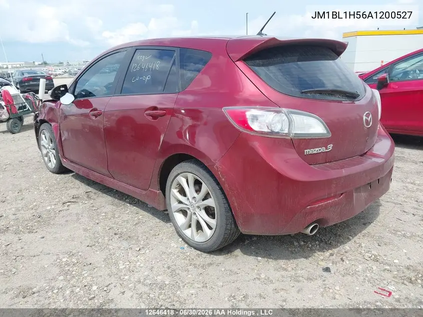 2010 Mazda Mazda3 Gs/Gt VIN: JM1BL1H56A1200527 Lot: 12646418