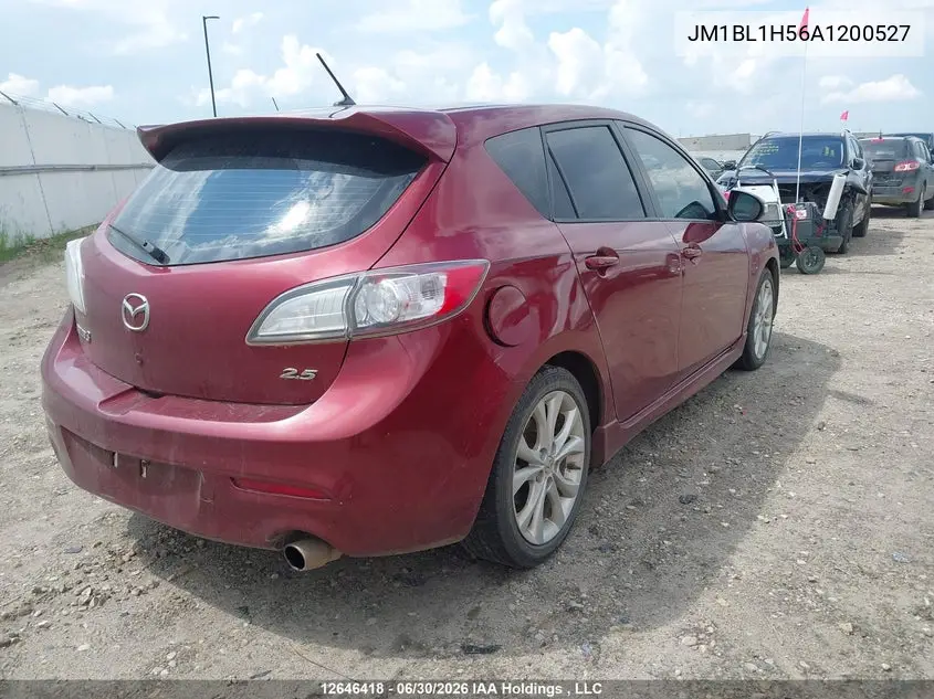 2010 Mazda Mazda3 Gs/Gt VIN: JM1BL1H56A1200527 Lot: 12646418