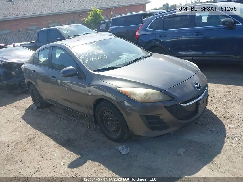 2010 Mazda 3 VIN: JM1BL1SF3A1161266 Lot: 12653145