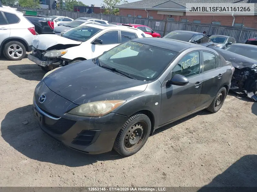 2010 Mazda 3 VIN: JM1BL1SF3A1161266 Lot: 12653145