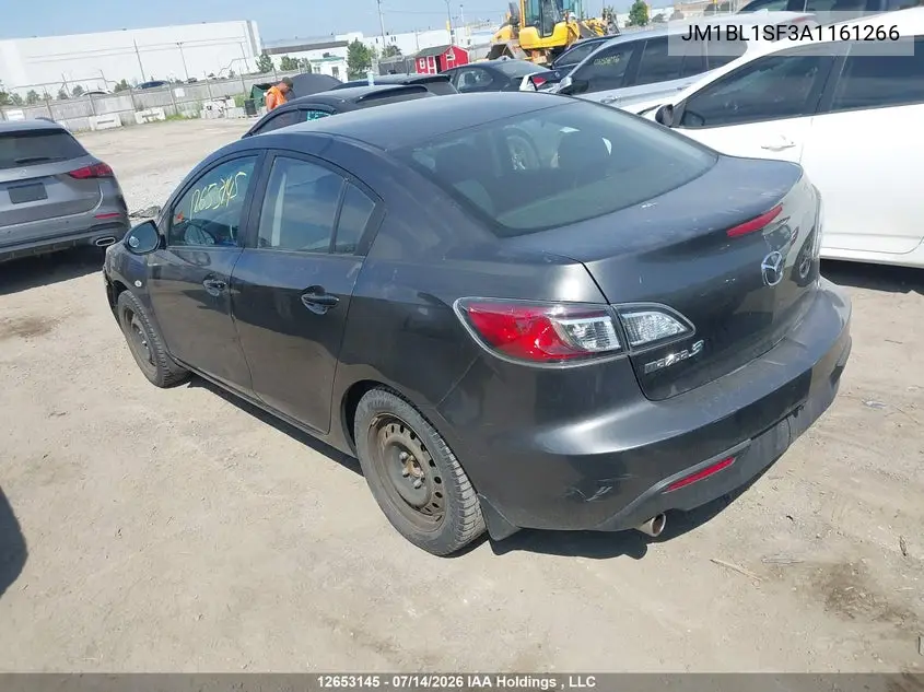 2010 Mazda 3 VIN: JM1BL1SF3A1161266 Lot: 12653145