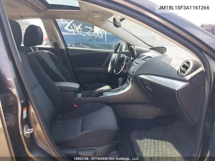 2010 Mazda 3 VIN: JM1BL1SF3A1161266 Lot: 12653145
