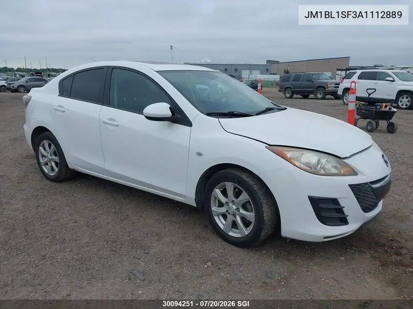 2010 Mazda 3 I VIN: JM1BL1SF3A1112889 Lot: 30094251