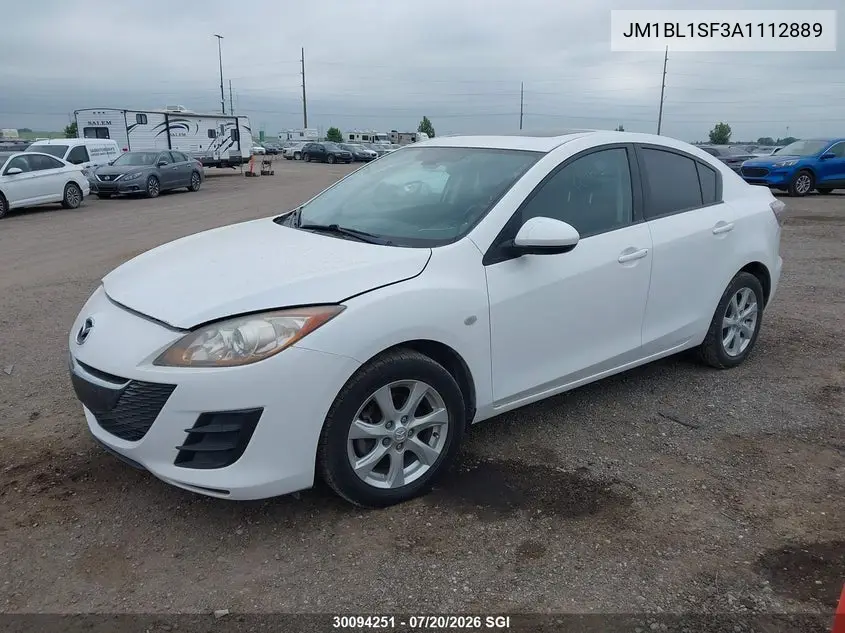 2010 Mazda 3 I VIN: JM1BL1SF3A1112889 Lot: 30094251