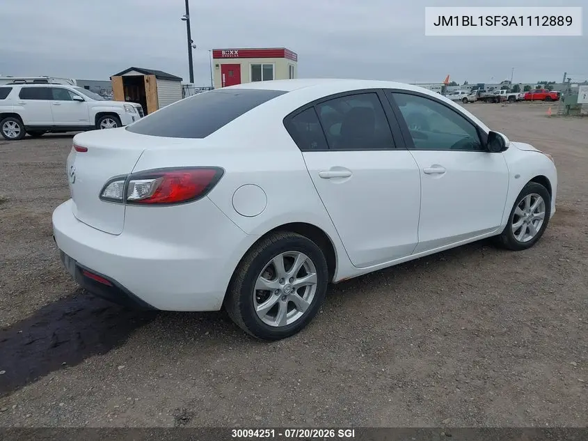 2010 Mazda 3 I VIN: JM1BL1SF3A1112889 Lot: 30094251