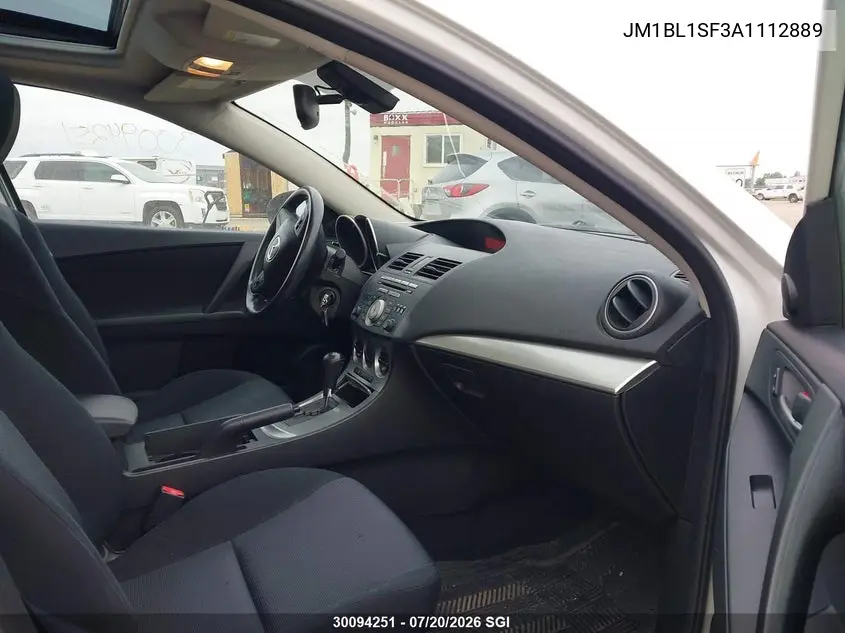 2010 Mazda 3 I VIN: JM1BL1SF3A1112889 Lot: 30094251