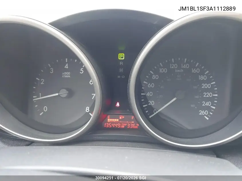 2010 Mazda 3 I VIN: JM1BL1SF3A1112889 Lot: 30094251
