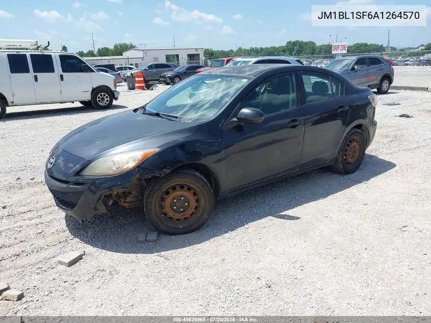 2010 Mazda Mazda3 I Sport VIN: JM1BL1SF6A1264570 Lot: 45620965
