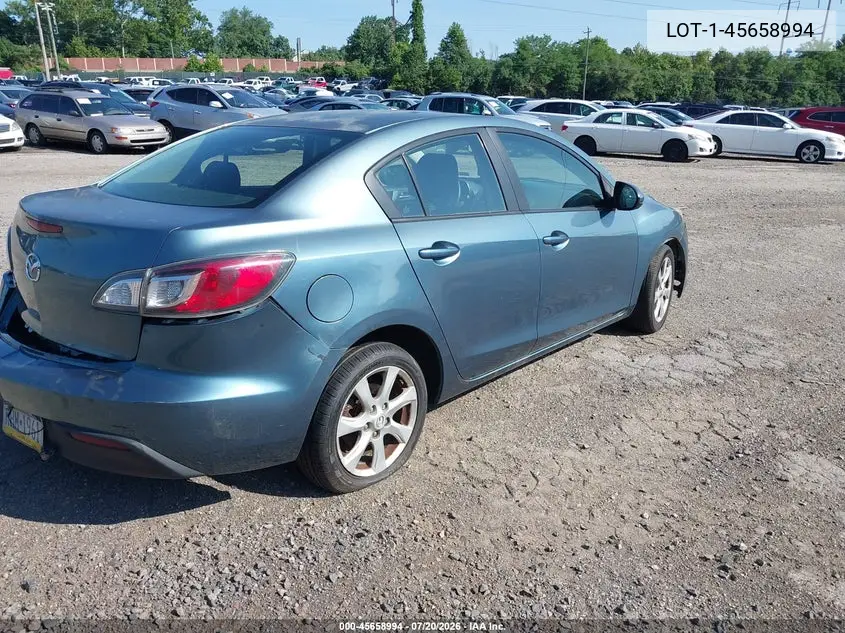 2010 Mazda Mazda3 I Touring VIN: JM1BL1SGXA1168496 Lot: 45658994